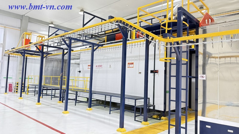 CHI PHÍ TRỌN GÓI VÀ BÁO GIÁ DÂY CHUYỀN SƠN TĨNH ĐIỆN